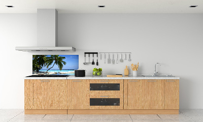 Cooker splashback Tropical beach