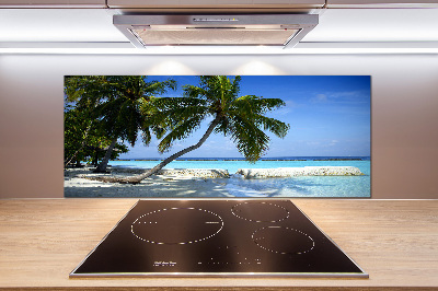 Cooker splashback Tropical beach