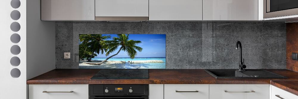 Cooker splashback Tropical beach