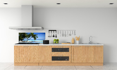 Cooker splashback Tropical beach