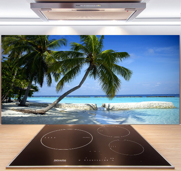 Cooker splashback Tropical beach