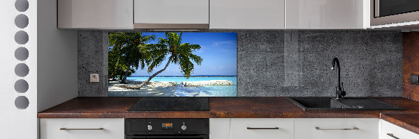 Cooker splashback Tropical beach