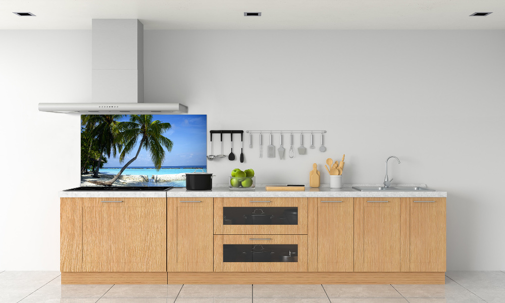 Cooker splashback Tropical beach