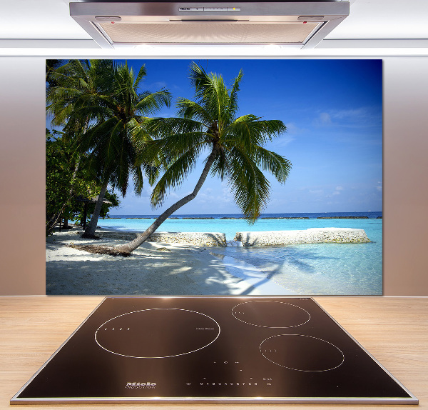 Cooker splashback Tropical beach