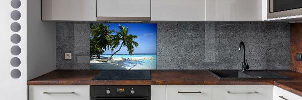 Cooker splashback Tropical beach