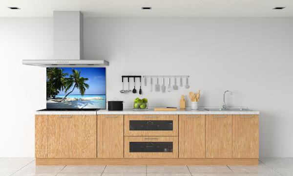 Cooker splashback Tropical beach