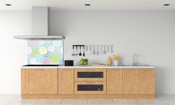 Cooker splashback Roses