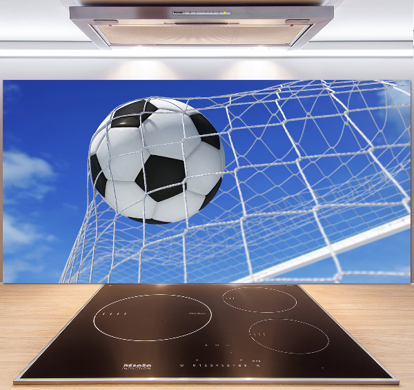 Cooker splashback Ball in the goal