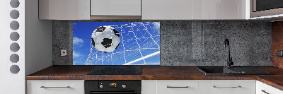 Cooker splashback Ball in the goal