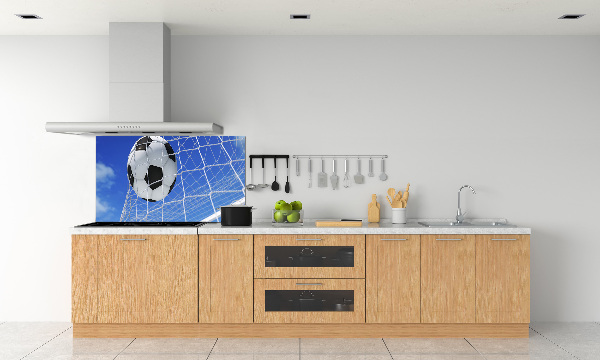 Cooker splashback Ball in the goal