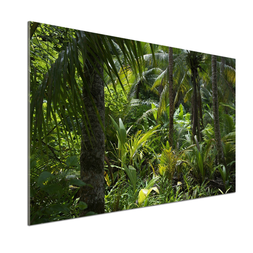 Kitchen wall panels Tropical forest