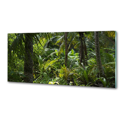 Kitchen wall panels Tropical forest