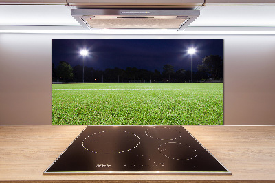 Cooker splashback Football pitch