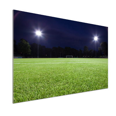 Cooker splashback Football pitch