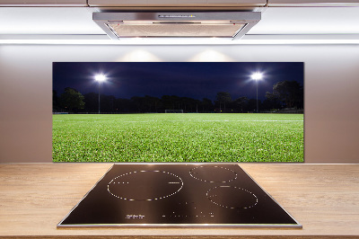 Cooker splashback Football pitch