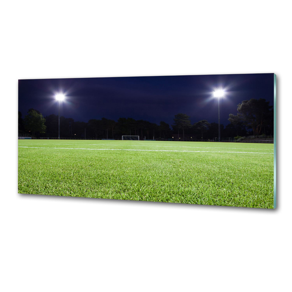 Cooker splashback Football pitch