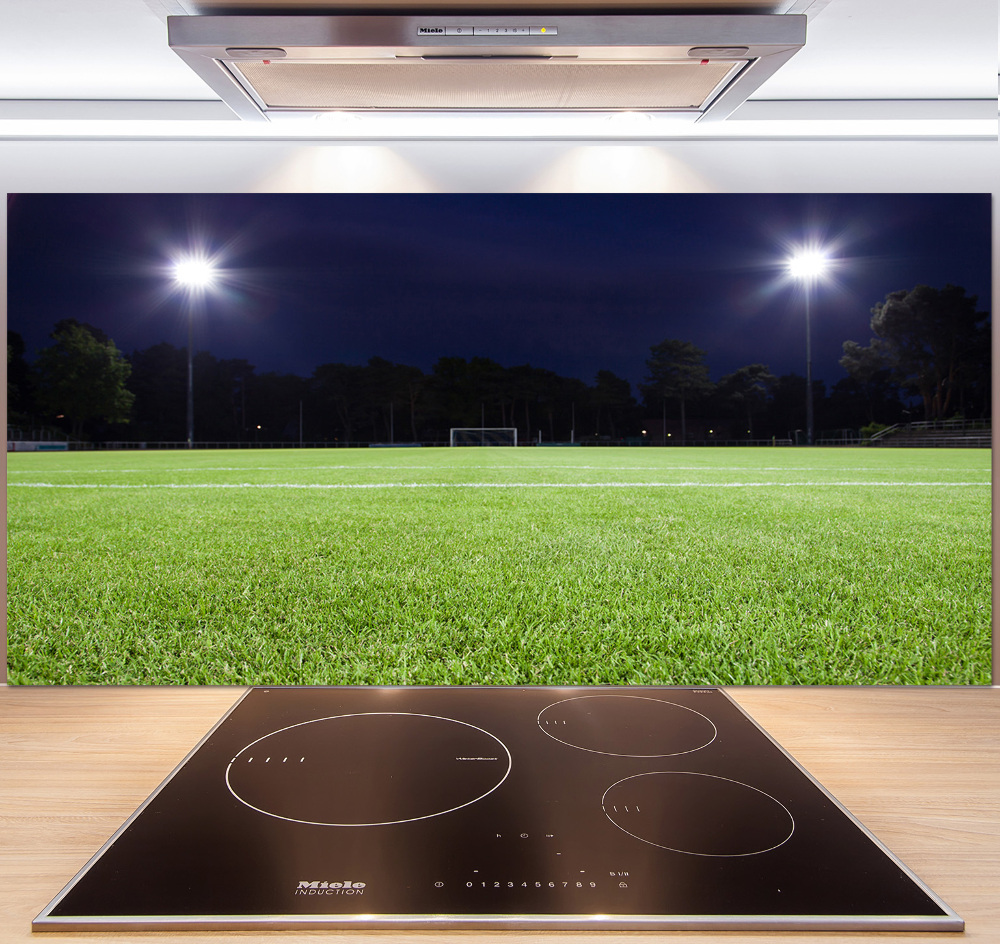 Cooker splashback Football pitch