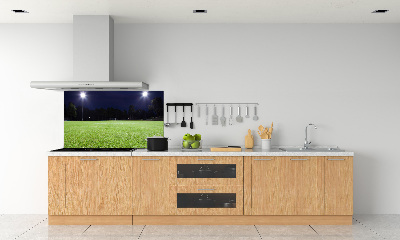 Cooker splashback Football pitch