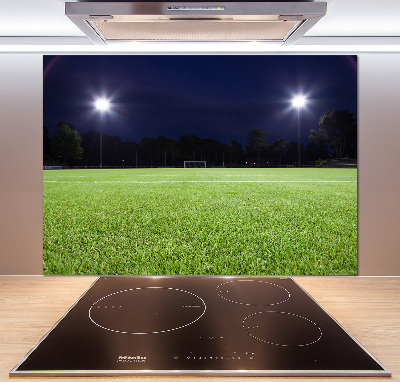 Cooker splashback Football pitch