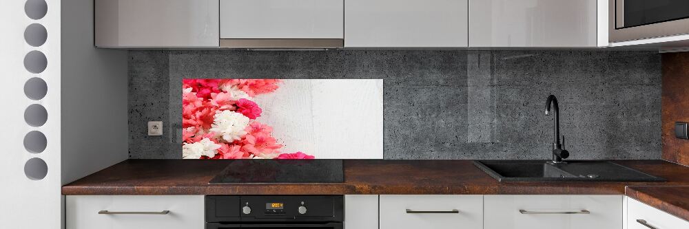 Cooker splashback Flowers