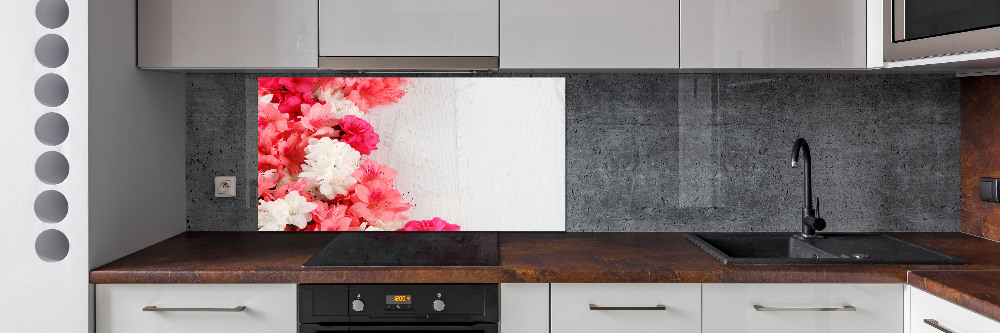 Cooker splashback Flowers