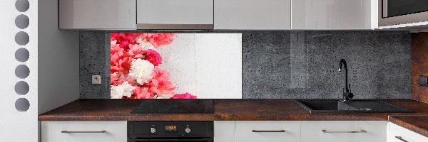 Cooker splashback Flowers