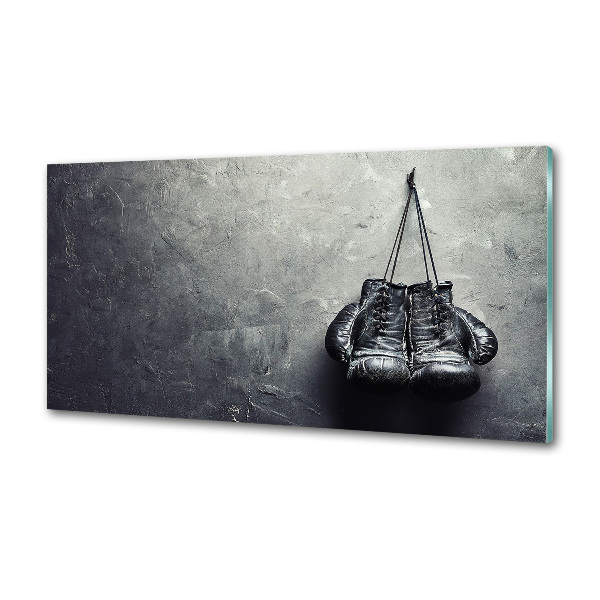 Cooker splashback Boxing gloves