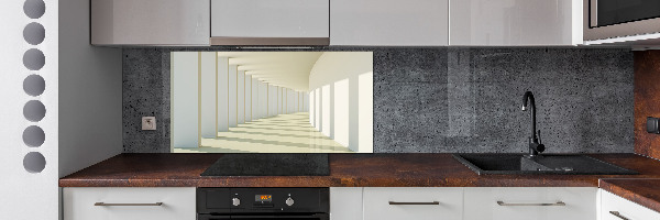 Cooker splashback Corridor