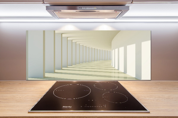 Cooker splashback Corridor