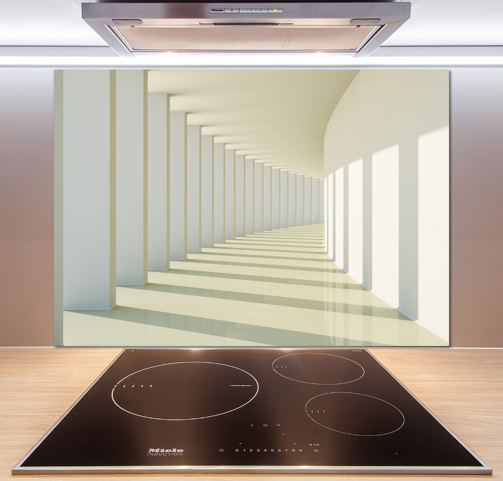 Cooker splashback Corridor