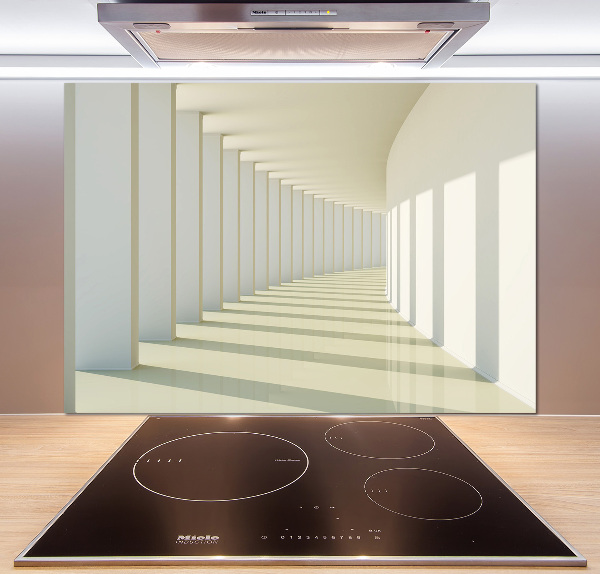 Cooker splashback Corridor