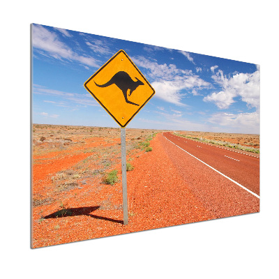 Cooker splashback Road in Australia