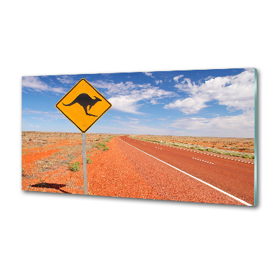 Cooker splashback Road in Australia