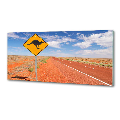 Cooker splashback Road in Australia