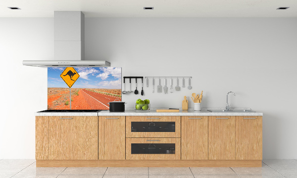 Cooker splashback Road in Australia