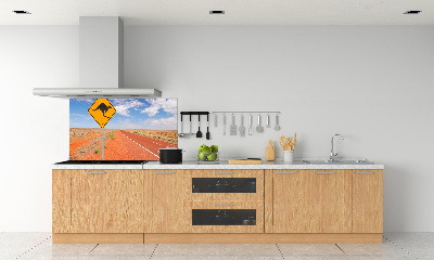 Cooker splashback Road in Australia