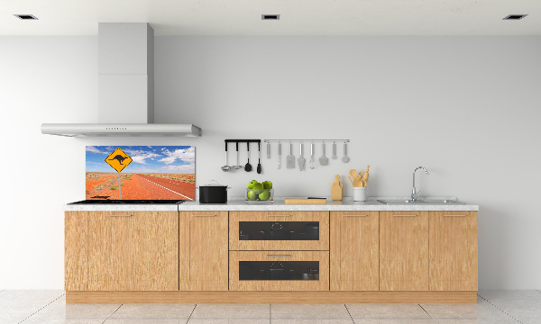 Cooker splashback Road in Australia