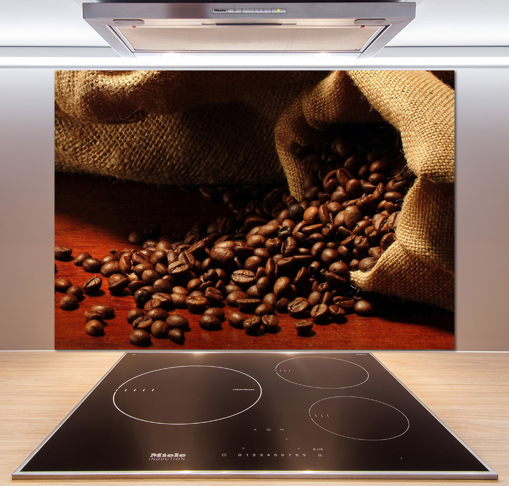 Kitchen wall panels Coffee beans