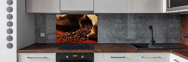 Kitchen wall panels Coffee beans