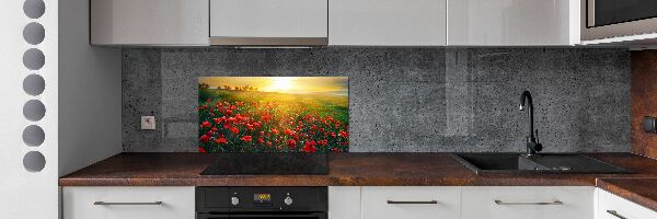 Cooker splashback Mak field