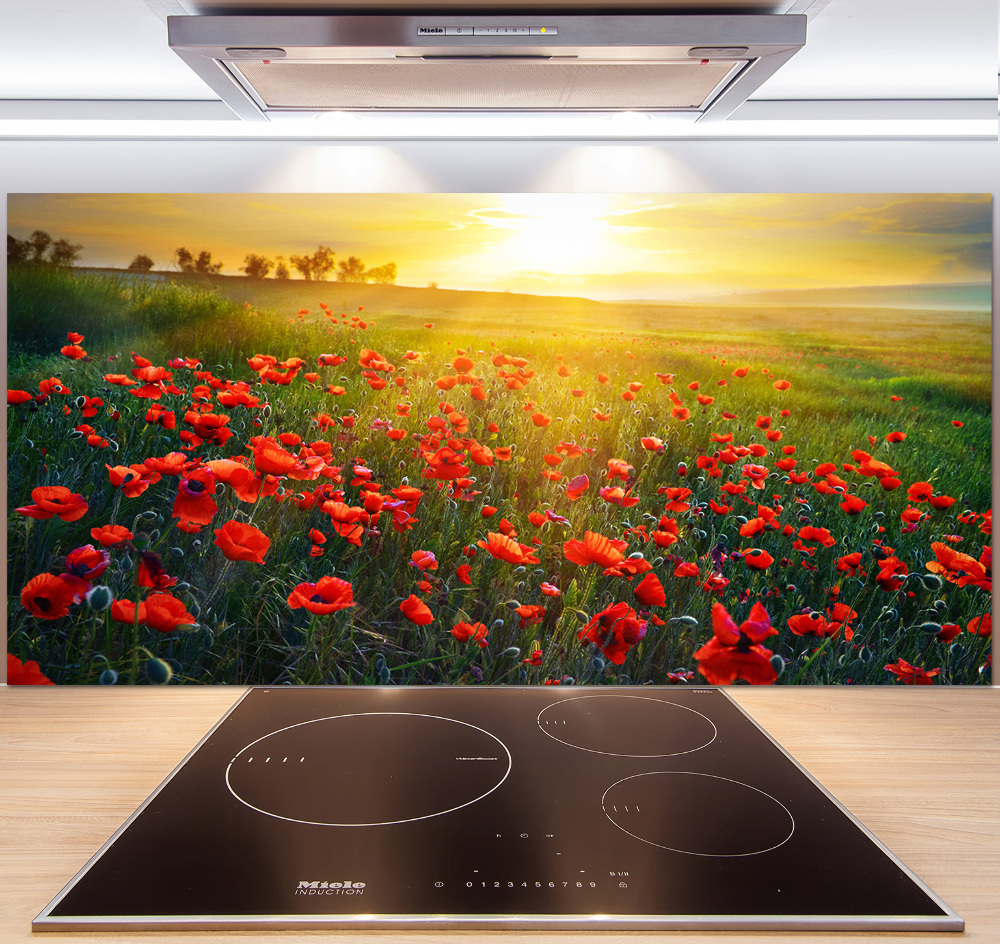 Cooker splashback Mak field