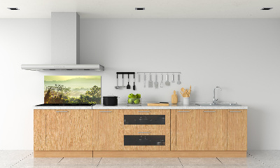 Cooker splashback Jungle