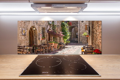 Cooker splashback Italian street