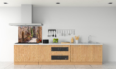 Cooker splashback Italian street