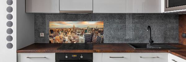 Cooker splashback New York Bird Lot