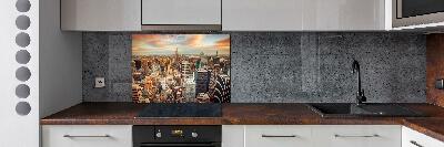 Cooker splashback New York Bird Lot