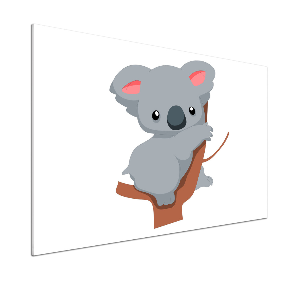 Cooker splashback Koala on a tree