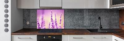 Cooker splashback Lavender