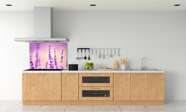 Cooker splashback Lavender