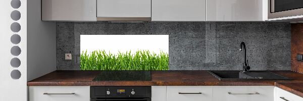 Cooker splashback Grass